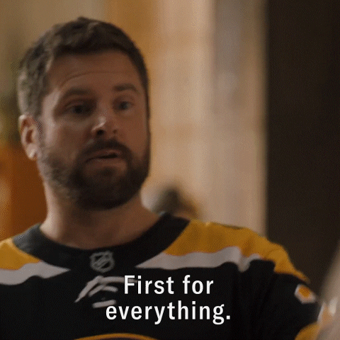 First Of All Hockey GIF by ABC Network