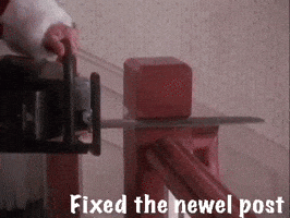 Fixed The Newel Post GIF