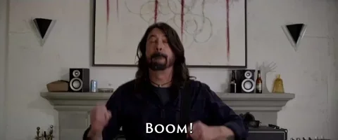 Dave Grohl Boom GIF by Foo Fighters