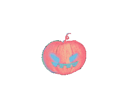 Pumpkin Devil Sticker by Gelyane