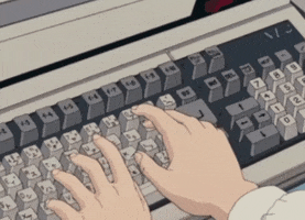 Typing GIF