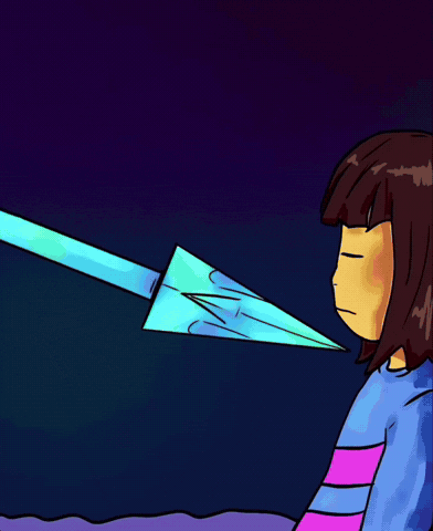 Deltarune Running Away GIF