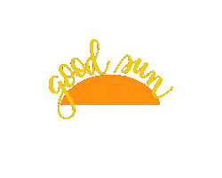 Good Sun Sticker by tenderlyrooted