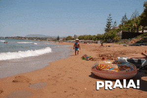 Praia GIF by Viddla