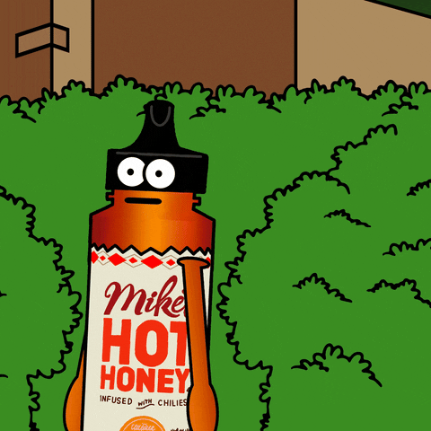Scared Homer Simpson GIF by Mike's Hot Honey