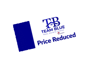 Team Blue Real Estate Sticker