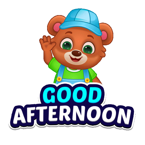 Happy Day Greetings Sticker by Lucas and Friends by RV AppStudios