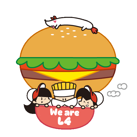 lotteria_L4 Sticker