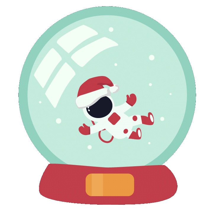 Julekule Sticker