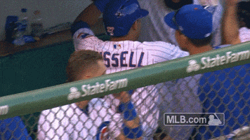 chicago cubs call GIF by MLB