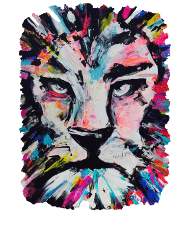 Art Jump Sticker
