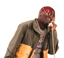 Please Hold Phone Call Sticker by Lil Yachty