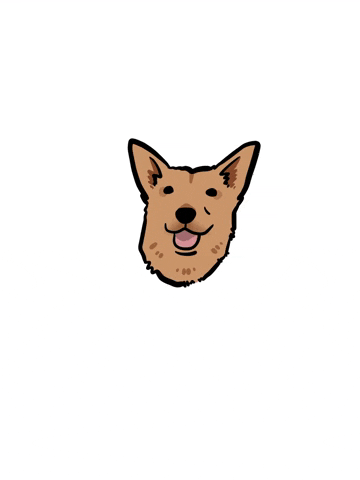 尾巴開花 GIF