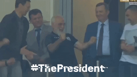 Football President GIF by PAOK FC - Find & Share on GIPHY