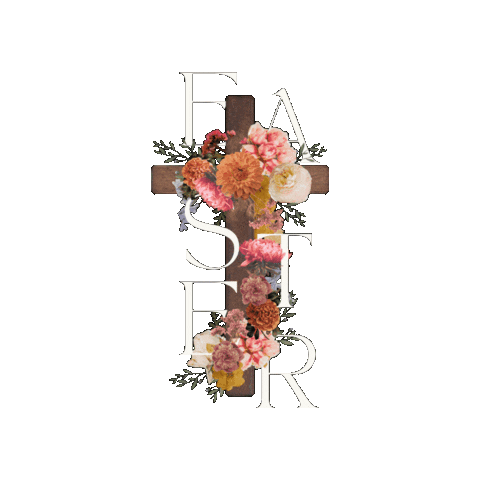Easter Sunday Flowers Sticker by The Gathering Church