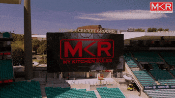 cricket mkrau GIF by My Kitchen Rules