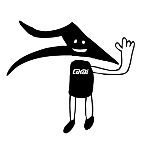 Fully Flared Skate Sticker by Lakai LTD