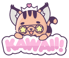 Stars Sticker by Punikuni