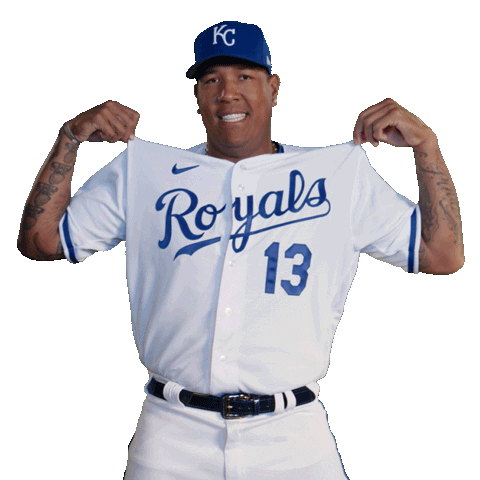 Happy Major League Baseball Sticker by Kansas City Royals