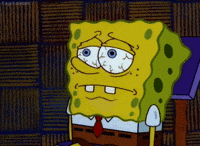 Sad Jet Lag GIF by Spongebob Squarepants