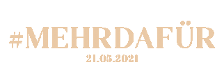 Mehrdafür Sticker by zweitgeist
