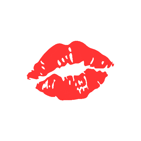 Lipstick Kiss Sticker by Blusher