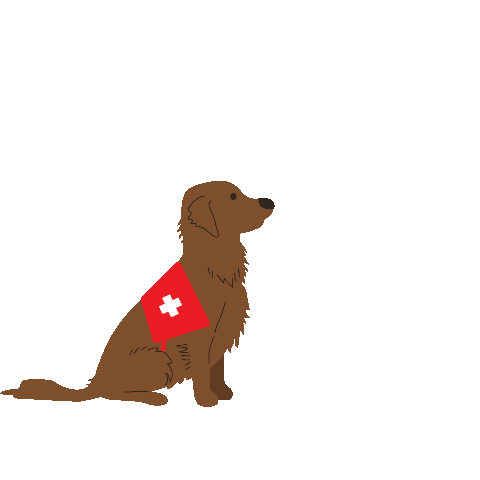 Golden Retriever Dog Sticker by Palisades Tahoe