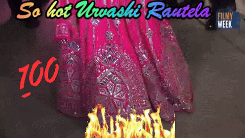 sizzling urvashi rautela GIF by Filmyweek by filmyweek