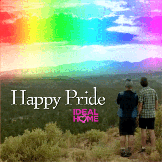 gay pride hug GIF by Signaturee Entertainment