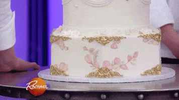 baking wedding cake GIF by Rachael Ray Show
