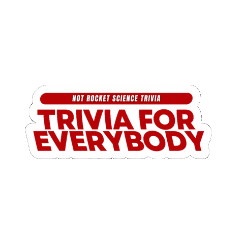 Not Rocket Science Trivia Sticker