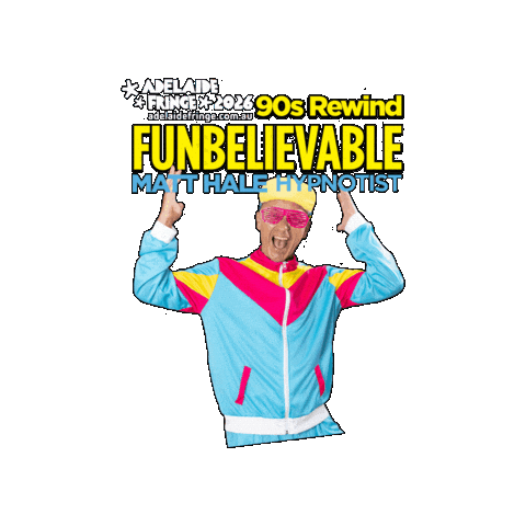 Fringe Festival Fun Sticker by Matt Hale Hypnotist