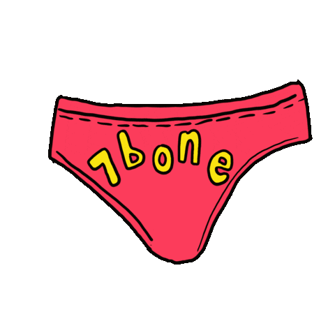 Pink Pants Sticker by 7boneburgerco