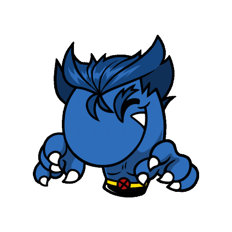 Super Hero Sticker by Paulberger