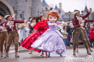 princess sofia dance GIF by Disneyland Paris