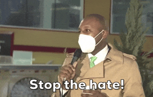 Protest Stop The Hate GIF by GIPHY News