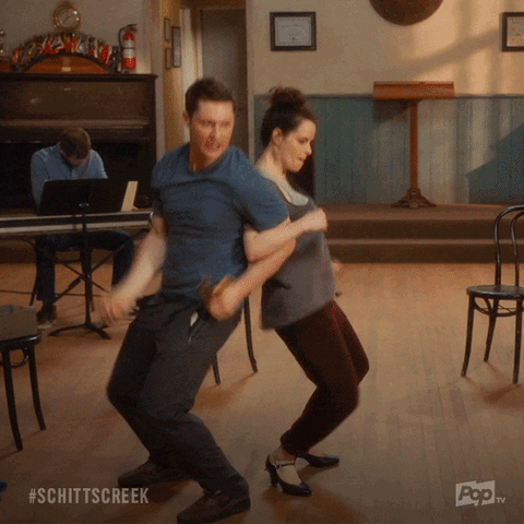 Pop Tv Dancing GIF by Schitt's Creek