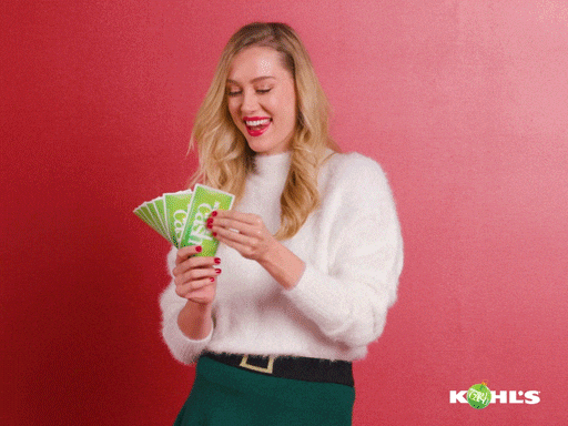 Money GIF by Kohl's - Find & Share on GIPHY