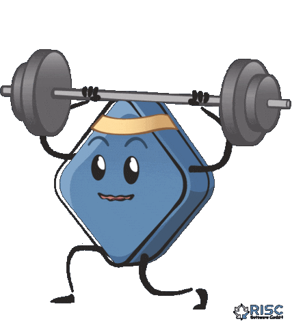 Cubee Sticker by RISC Software GmbH