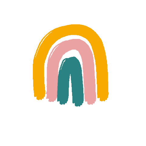 Rainbow Color Sticker