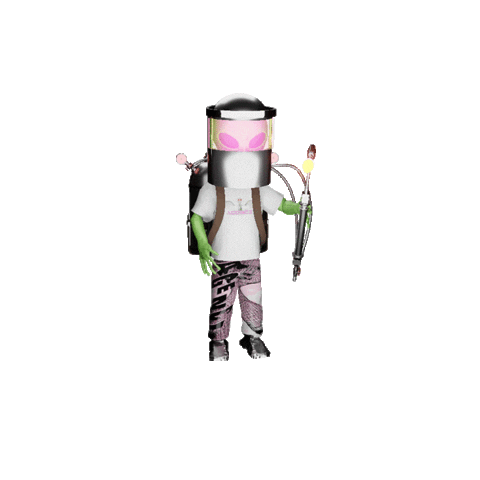 Aliens Torch Sticker by agenci