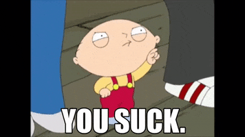 You Suck Family Guy GIF