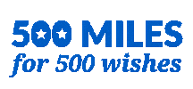 500Miles Sticker by Make-A-Wish Central & Western North Carolina