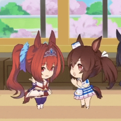 Chibi Umamusume GIF