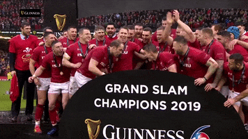 celebrate grand slam GIF by Guinness Six Nations