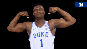 Flexing Ncaa Sports GIF by Duke Men's Basketball