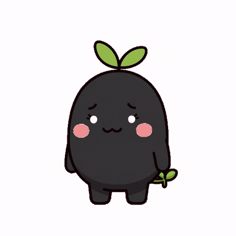 Happy Black Bean GIF by MAMETOMO