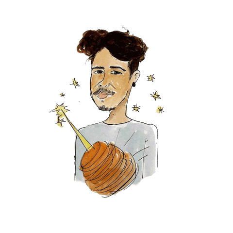 Wizard Zanutto Sticker by Garage Raw