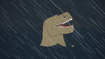 T-Rex Lol GIF by Cartoon Hangover