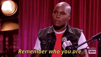 remember who you are asia ohara GIF by RuPaul's Drag Race